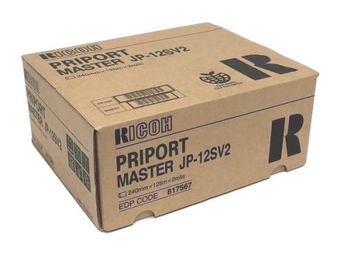 Ricoh 817567 (JP-12SV2) Master Rolls – OEM 2-Pack, A4 Size