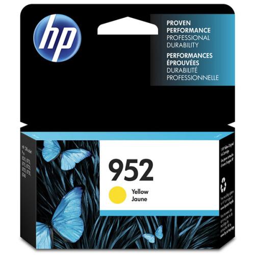 HP 952 Yellow Ink Cartridge (L0S55AN) — 630-Page OEM for OfficeJet Pro Series