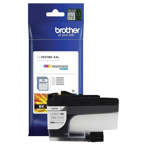 Brother LC-3037BK Super High-Yield Black Ink Cartridge