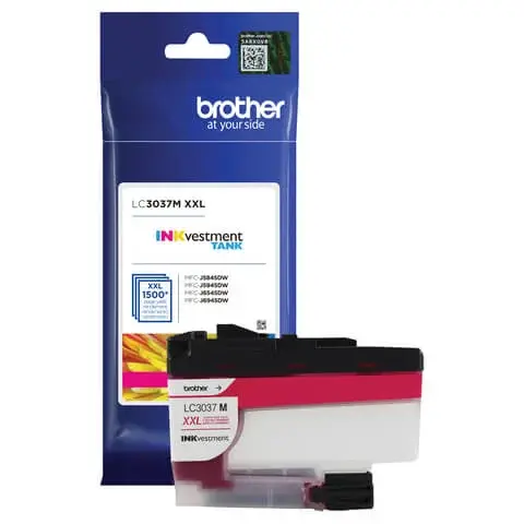 Brother LC3037M High-Yield Magenta Ink Cartridge – Genuine OEM