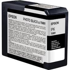 Epson T580100 UltraChrome K3 Photo Black Ink Cartridge – 80ml