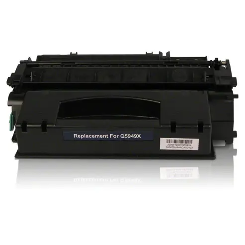 Compatible HP Q5949X (49X) High-Yield Black Toner Cartridge — ~6,900 Page Yield