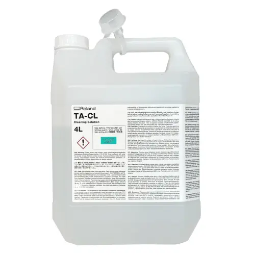 TrueVIS TA-CL Cleaning Liquid Bottle – 4000?cc (TrueVIS Resin Ink Accessory)