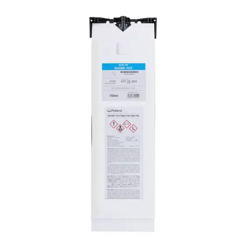 Roland EUV5P7CY – ECO-UV 5 Cyan Ink Cartridge (750 ml) – For VersaUV Printers