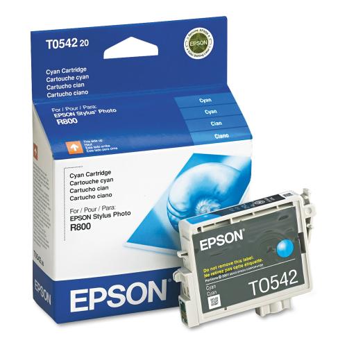 Epson T054220 Cyan Ink Cartridge – UltraChrome Hi-Gloss 2 (Standard Yield ~400?Pages)