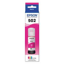Epson T502320 (502) Magenta Ink Bottle – Ultra High-Capacity Dye Ink (~6,000-Page Yield)