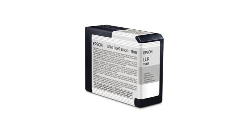 Epson T580900 UltraChrome?K3 Light Light Black Ink Cartridge (80?mL) – Genuine OEM