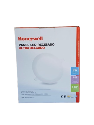 PANEL 6W LED RECESSED ULTRA SLIM CCT