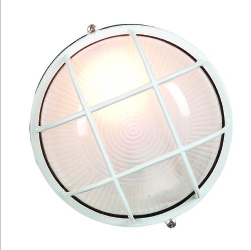 ROUND MARINE GLASS WHITE LIGHT