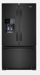 FRENCH DOOR 36" BLACK REFRIGERATOR