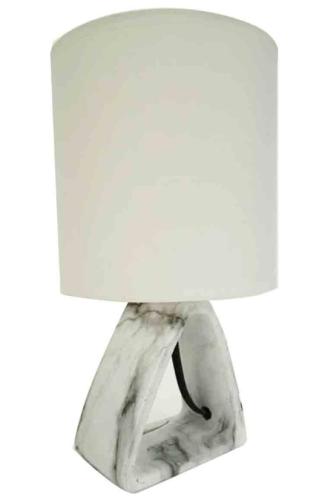 DECORATIVE TABLE LAMP E27*1 WHITE