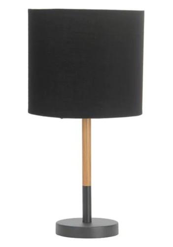 DECORATIVE TABLE LAMP E27*1 BLACK