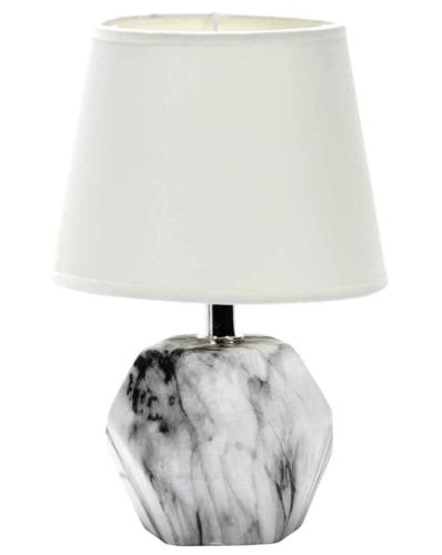 DECORATIVE TABLE LAMP E27*1 WHITE