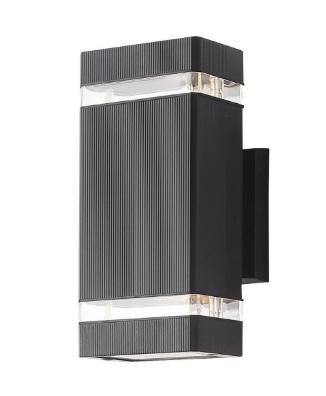 WALL OUTDOOR DECORATIVE LAMP GUI10*2 UP AND DOWN BLCK