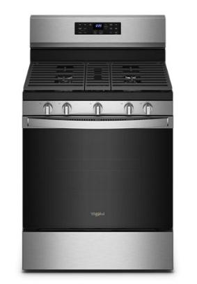 30" GAS BLK/SS STOVE