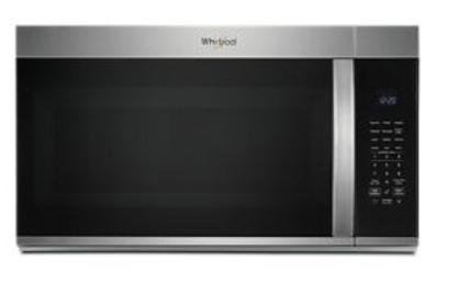 WHIRLPOOL 1.9 CU FT SS OVER THE RANGE MICROWAVE