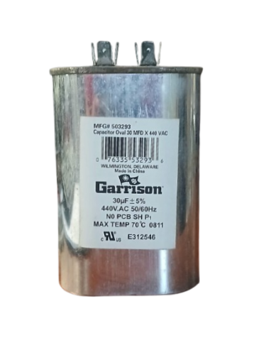 30MFD/440V OVAL CAPACITOR