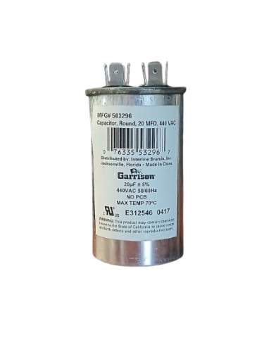 20MFD/440V RND CAPACITOR