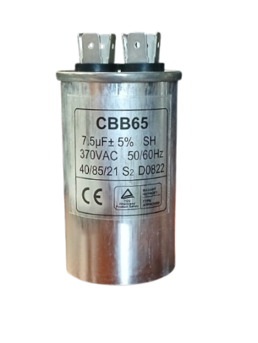 CAPACITOR 7.5MFD 370 VAC