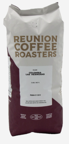 Reunion Colombia Las Hermosas Medium Roast 6pk - Whole Bean