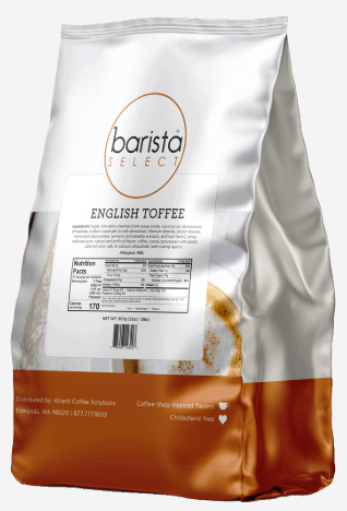 Barista Select - English Toffee (Powder, 6 x 2 lbs)