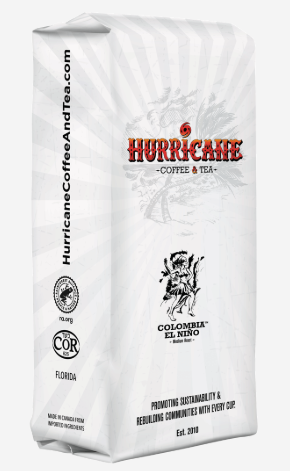 Hurricane Colombia Medium Roast 6pk - Whole Bean