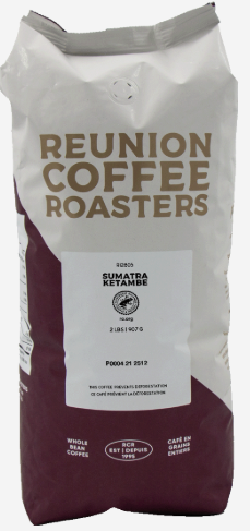 Reunion Sumatra Dark Roast 6pk - Whole Bean