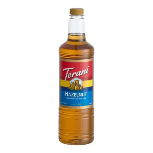 Torani Hazelnut Syrup 1L Bottle