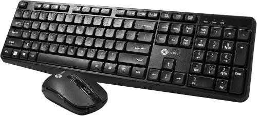 Capsul Essentials Wireless Mouse and Keyboard Set