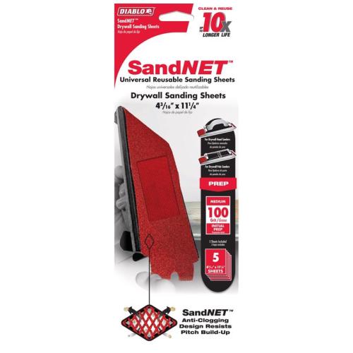 SANDING SHEET 100GR 5PK