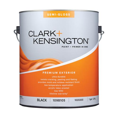 C+K EXT P&P SG BLK 1GAL