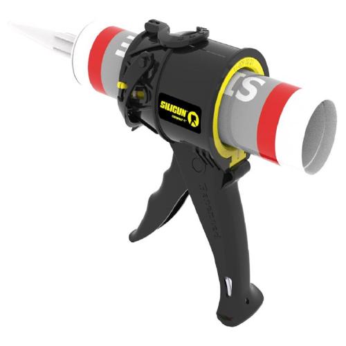 CAULKING GUN BK/YW 10OZ