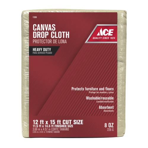 DROPCLOTH 8OZ 12'X15'