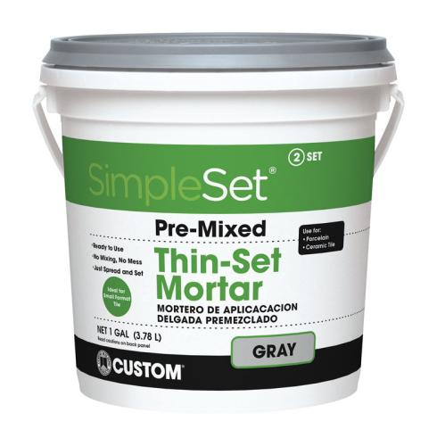 CERAMIC THIN-SET GRAY GAL