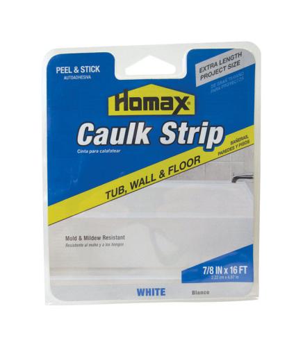 CAULK STRIP 7/8"X16' WHT
