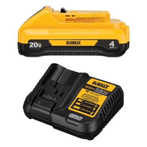 DW 20V MAX BATT/CHRG KT 4AH