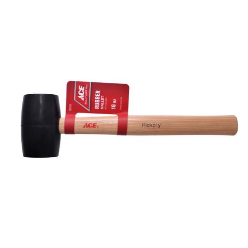 MALLET RUBBR HCKRY 16OZ