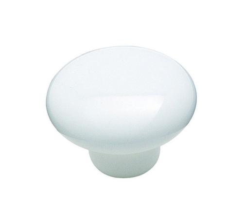 *KNOB CERAMIC WHITE