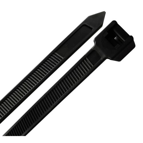 HVY DUTY CABLE TIE 18" BLK 10PK