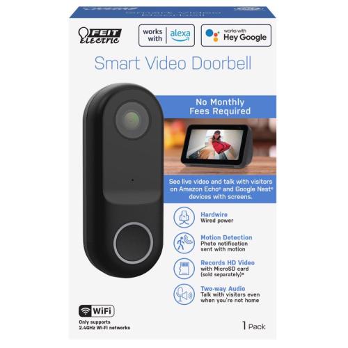 SMRT VDEO DRBL BLK 4.5"H
