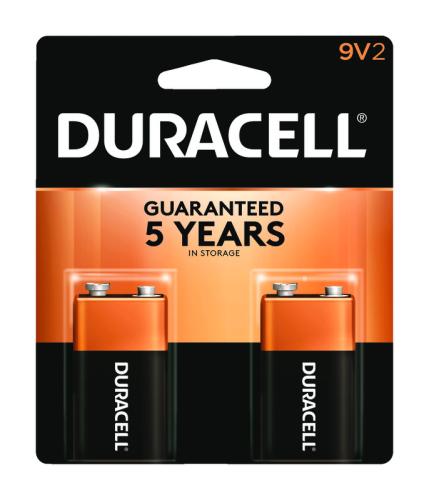 BATTRY ALKLN DURA 9V CD2