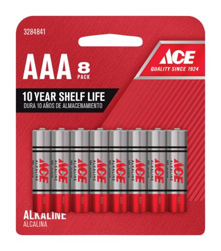 BATTRY ALKLN AAA CD8 ACE