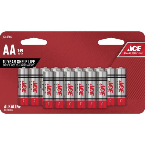 BATTRY ALKLN AA CD16 ACE