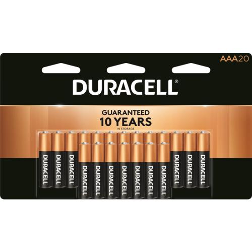 BATTERY ALK AAA 20PK DUR