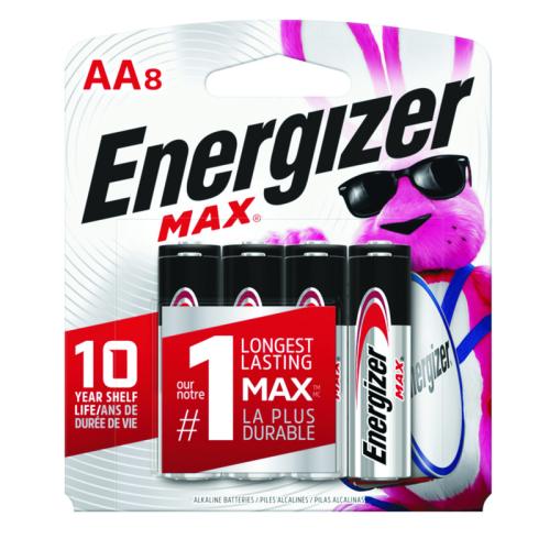 BATTERY AA 8PK ENERGIZER