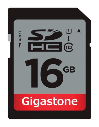 GIGASTONE SDHC CARD 16GB
