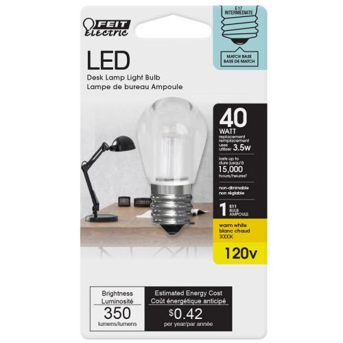 BULB LED S11 E17 WW 3.5W