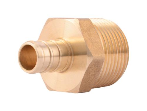 PEX ADAPTER 1/2B3/4MPT BRS