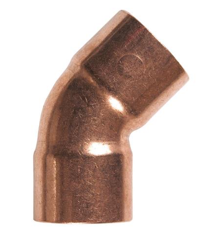 COPPER 45 ELL 3/8" OM1