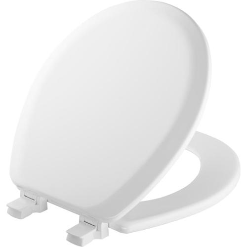 TOILET SEAT ROUND WHITE